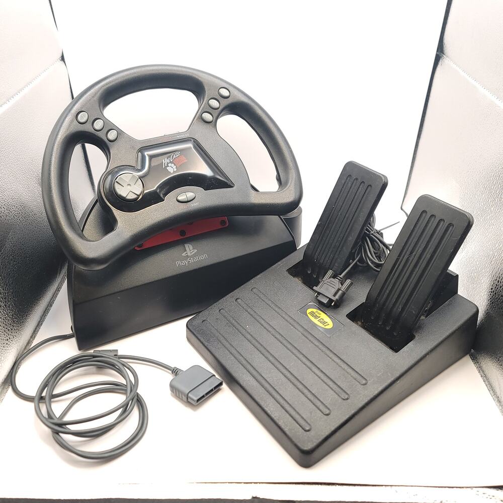 Mad Catz Sony Playstation Racing Analog Racing Wheel Controller